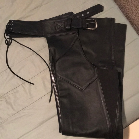 Harley Davidson Riding Jacket & Chaps - Picture 6 of 8